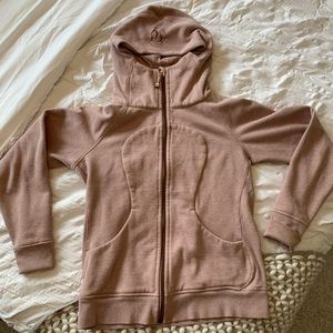 Pastel pink lululemon hoodie
